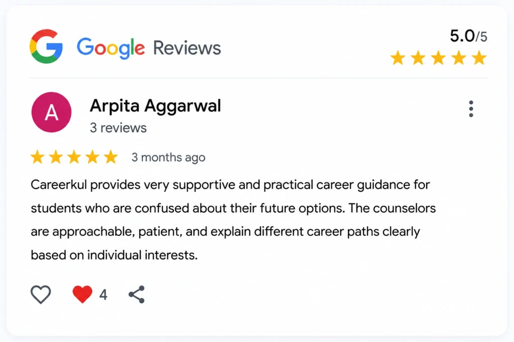 Clean Google Review Card Interface