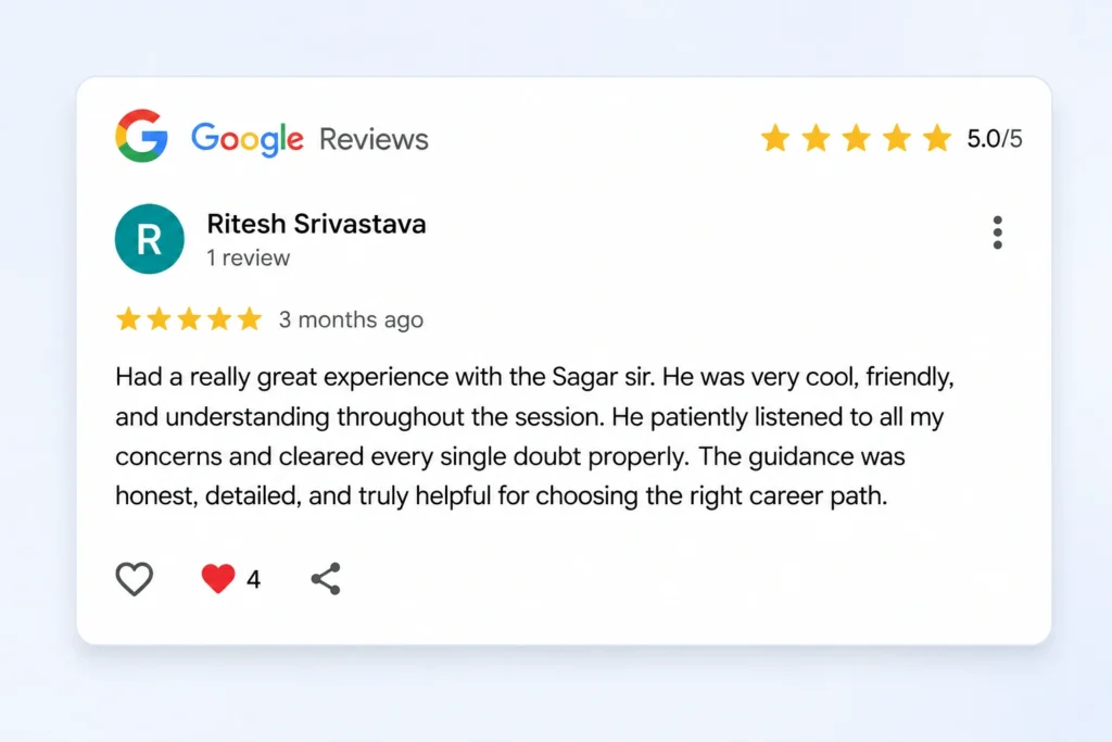 Google Review Card Mockup